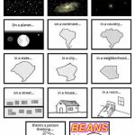 in a universe in a galaxy person thinking | BEANS | image tagged in in a universe in a galaxy person thinking | made w/ Imgflip meme maker