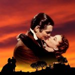 Gone With The Wind Blank Movie Poster