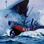 Olympic And Nantucket ship