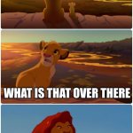Lion King Meme | AW WHAT BEAUTIFUL SATURDAY; WHAT IS THAT OVER THERE; DEATH NOTE ON A MONDAY | image tagged in lion king meme | made w/ Imgflip meme maker