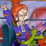 mrs. frizzle | image tagged in mrs frizzle,chucky,childs play,the magic school bus,cartoon,horror movie | made w/ Imgflip meme maker