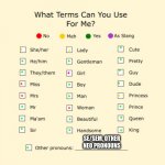 My pronouns