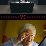 what we think our hackers look like versus vs