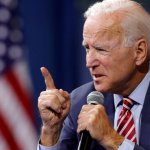 Joe Biden points finger