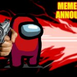 MemeKing2021 Announcement Template template