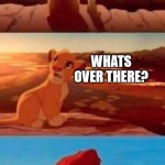 simba | ALL THE LIGHT TOUCHES IS  ALL GOOD PIZZA; WHATS OVER THERE? THAT IS PINEAPLE ON PIZZA NEVER GO THERE | image tagged in simba | made w/ Imgflip meme maker