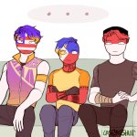Philippines Malaysia Indonesia countryhumans