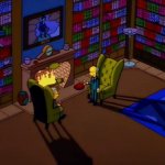 Smithers Mr. Burns Library