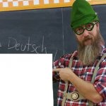 German Teacher template