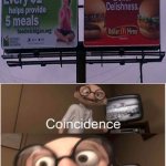 Billboard food | image tagged in coincidence i think not,you had one job,you had one job just the one,mcdonald's,funny,memes | made w/ Imgflip meme maker