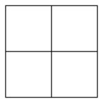 Four squares transparent