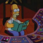 Homer saves the power plant template