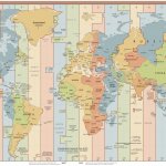 World Map of Timezones