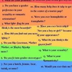 LGBTQ questions