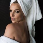 Britney Spears towel