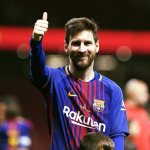 messi thumbs up