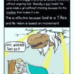God is a t-rex