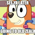 bye | SEE YA LATER; IM GOING TO OLD ZEALAND | image tagged in jet pack bingo bluey | made w/ Imgflip meme maker