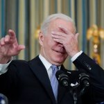 Idiot Joe Biden Facepalm