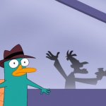 Perry And Doofenshmirtz's Shadow