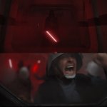 Darth Vader boutta kill some rebels