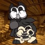 spooky month (batim themed) GIF Template