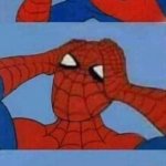 Telescope Spider-man shocked meme