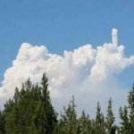 Sky Cloud Finger God