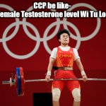 China female weightlifter