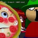 3D Marcello gunnu eat pizza