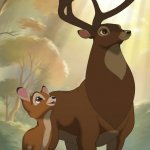 Bambi and father meme