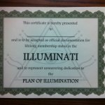 illuminati certificate | image tagged in illuminati certificate | made w/ Imgflip meme maker