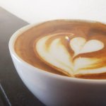 Latte heart