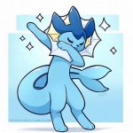 Vaporeon dabbing