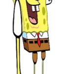 Tall spongbob