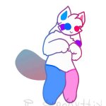 kittydog meme default dance XD GIF Template