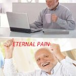 Eternal Pain Harold meme