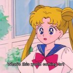 Sailor Moon what’s this world coming to