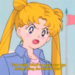 Sailor Moon kiddie train