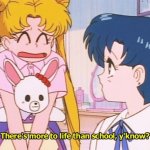 Sailor Moon There’s more to life than school y’know