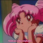 Sailor Moon adults are really complicated meme