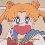 Sailor Moon what’s wrong with our government meme