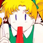 Sailor Moon noodles gif GIF Template