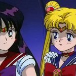 Sailor Moon Sailor Mars gif GIF Template