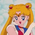Sailor Moon pose gif GIF Template