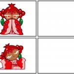 Pomegranate Cookie template