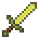 Gold sword