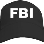 FBI hat transparent background