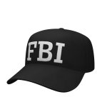 FBI hat transparent background sideview