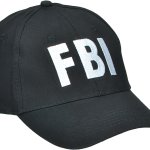 FBI hat sideview